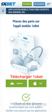 Télécharger 1XBET